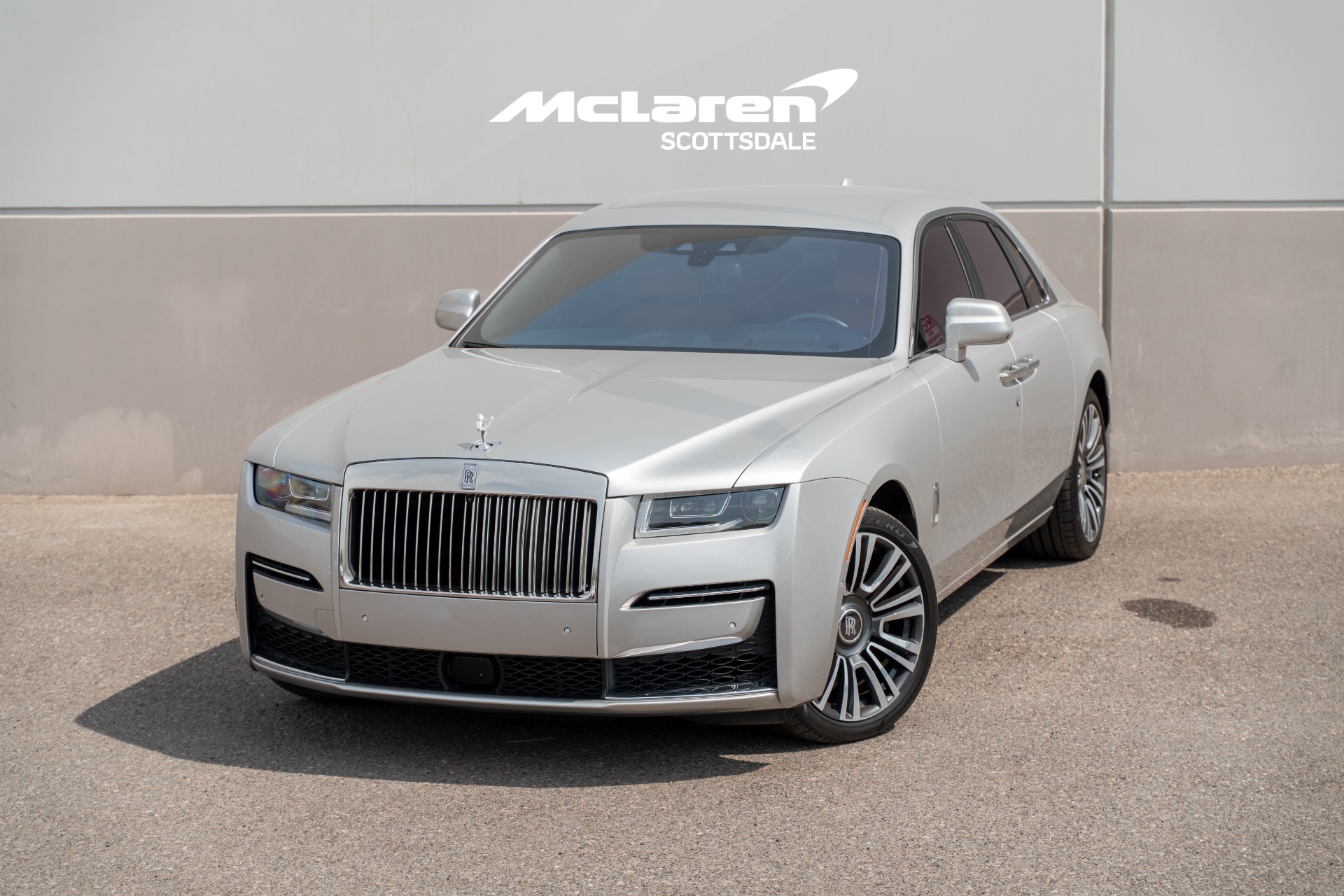 Silver 2021 Rolls-Royce Ghost Sedan All-Wheel Drive