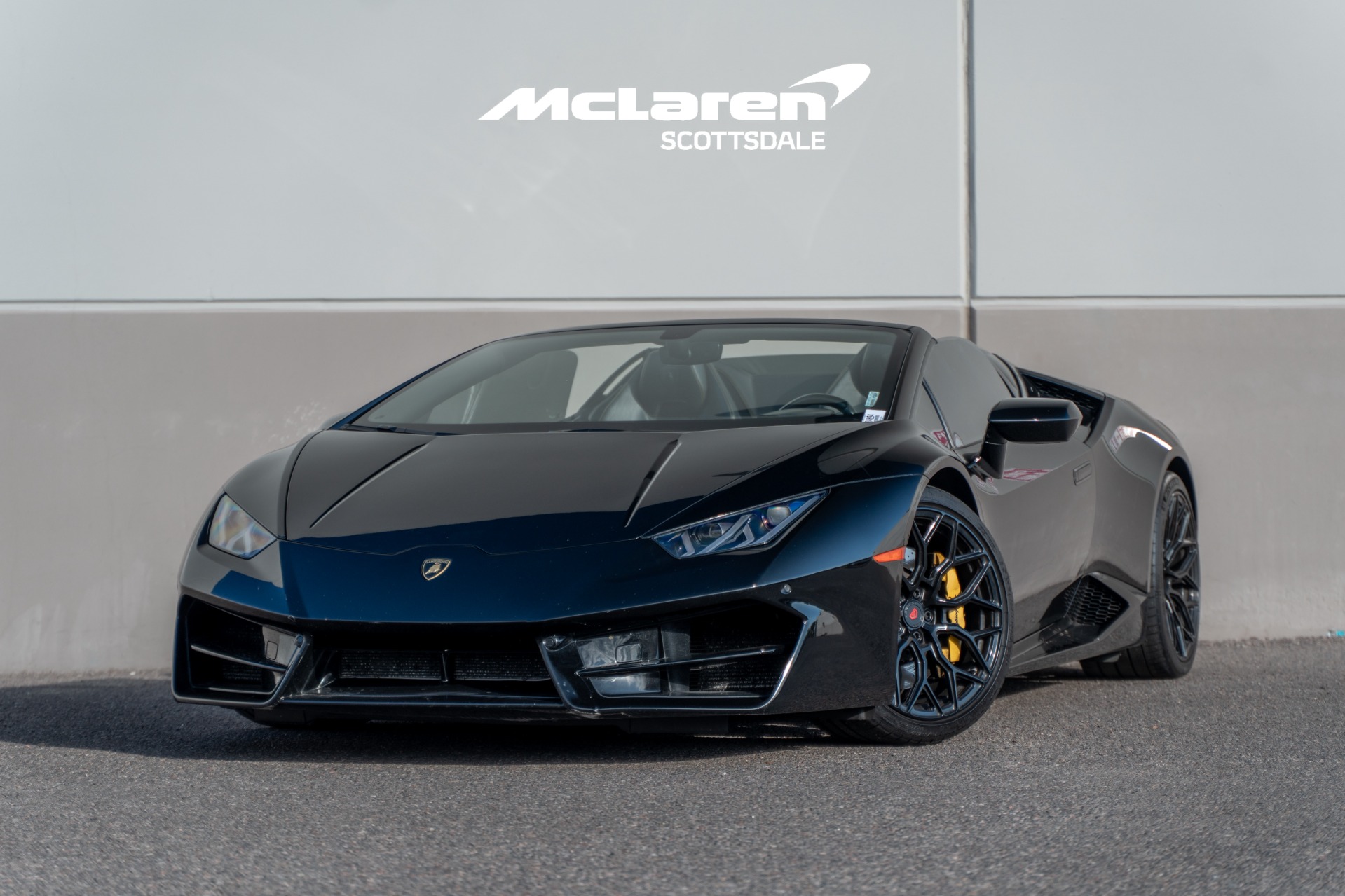 Hurricane by Morris エクスプローラー メタリックブラック Used 2019 LAMBORGHINI HURACAN LP 580-2 Spyder For Sale (Sold